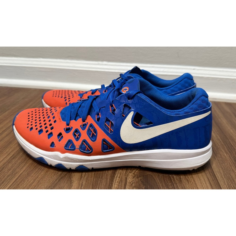 Nike Train Speed 4 AMP Florida Gators Blue Orange Mens Shoes (844102-810) Sz 11